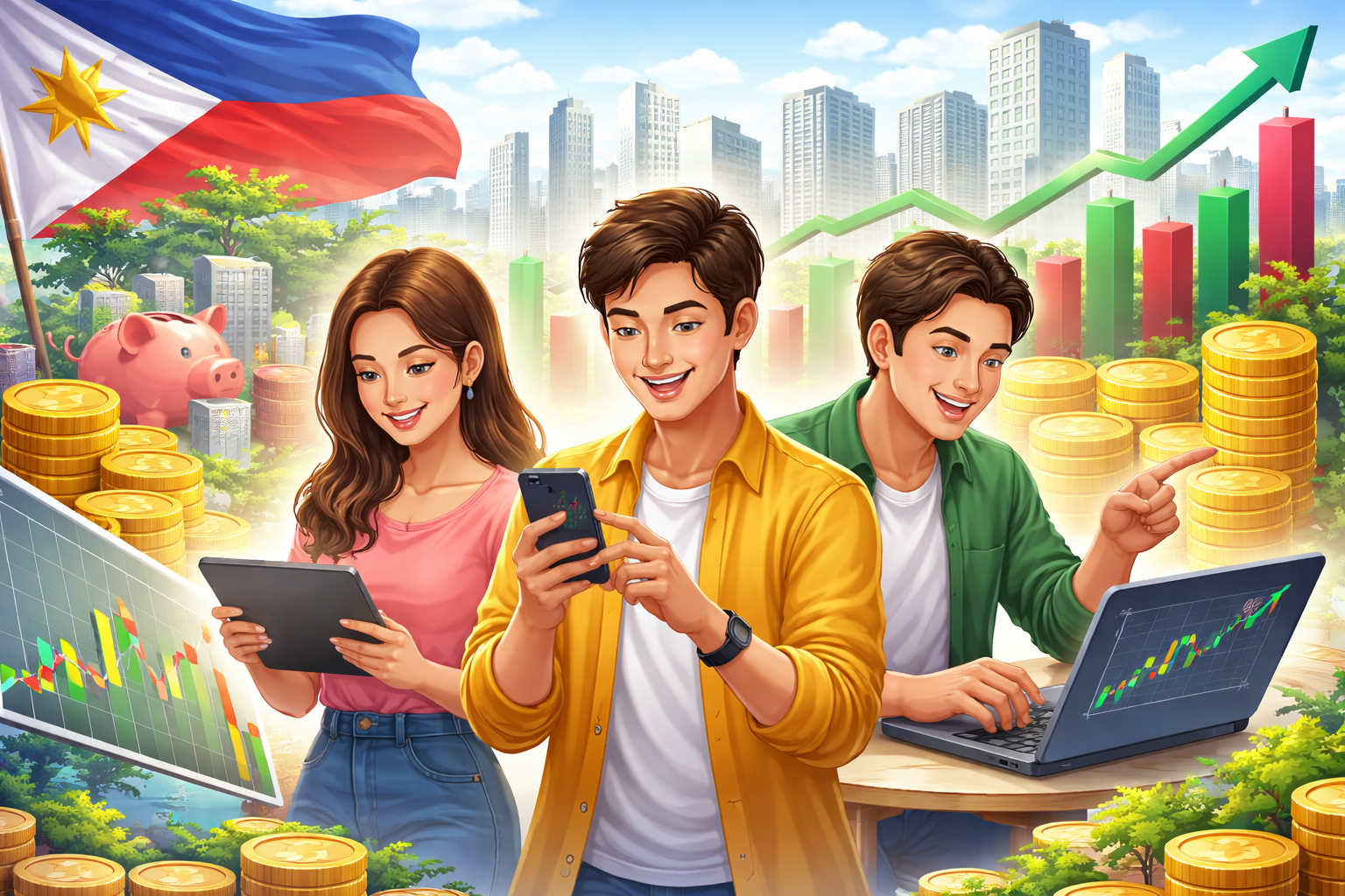 How Young Filipinos Can Benefit from Opportunities in the Stock Market