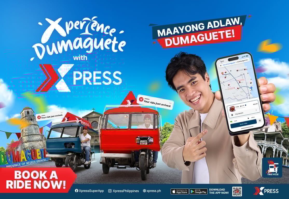 Fuel Pressures Push Dumaguete Toward Digital Transport as Xpress Launches Tricycle-On-Demand